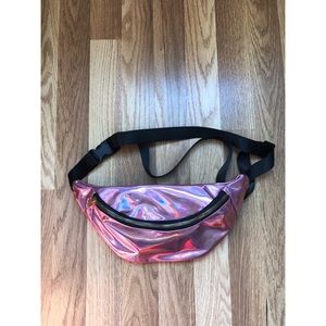 Pink Metallic Fanny Pack